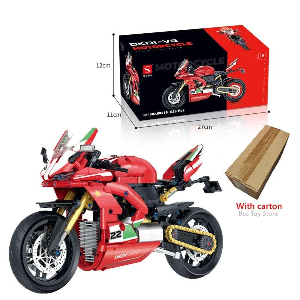 MechaBlocks™ Ducati Toy Block Motorcycle