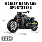 MechaBlocks™ Harley Davidson Toy Block Motorcycle