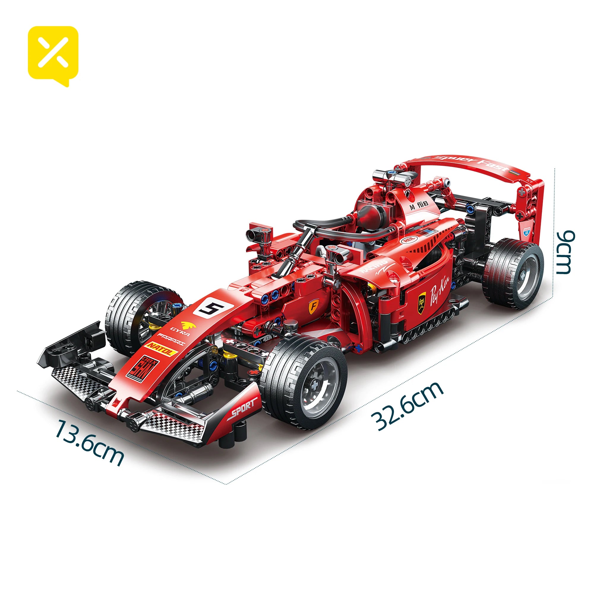 MechaBlocks™ Formula 1 - Toy Block F1 Car